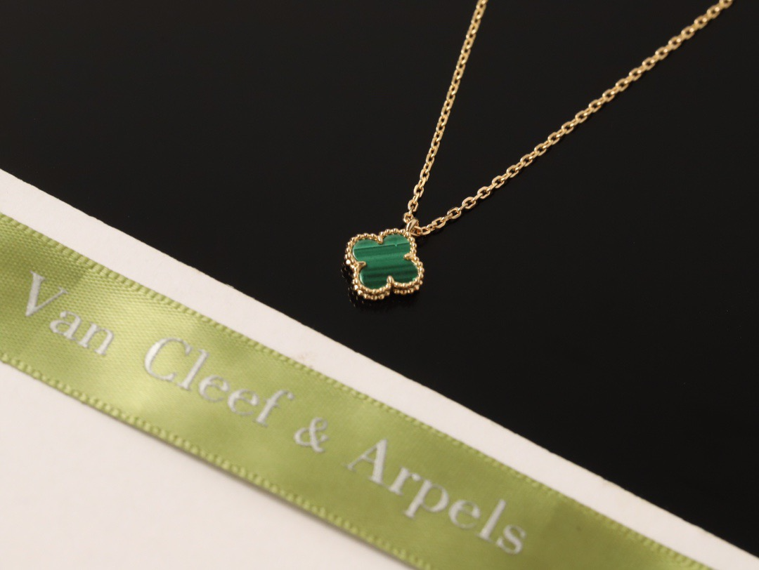 반클리프 앤 아펠 알함브라 목걸이 (스위트) (줄컬러 로즈골드) (V-gold소재)