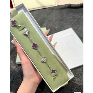 반클리프 알함브라 팔찌 (V-gold소재)