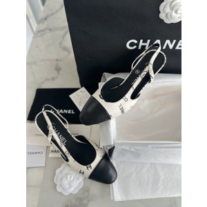 샤넬 슬링백 미들힐