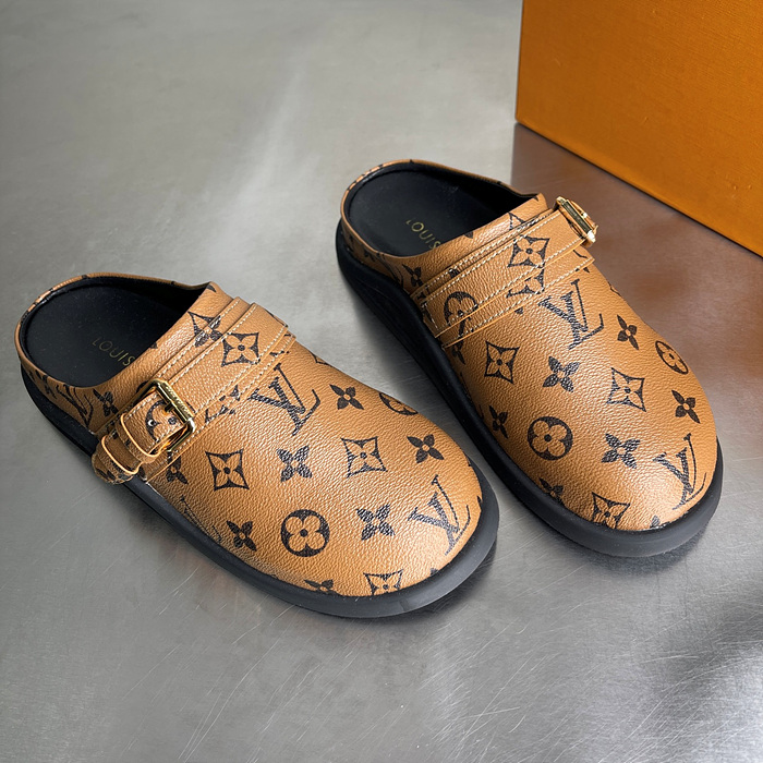 루이비통 투고 플랫 컴포트 뮬