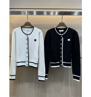 셀린느 가디건 (컬러 아이보리, 블랙)