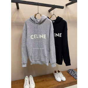 셀린느 후드티 (컬러 그레이, 블랙)