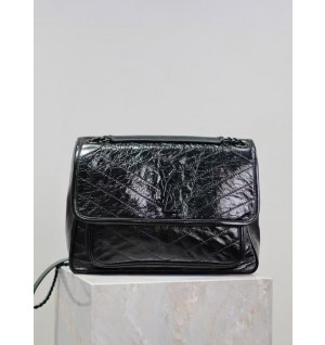 생로랑 니키백 라지 633157 (체인 블랙)