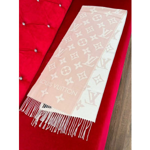 루이비통 에센셜 울 머플러 핑크 베쥬로즈 M77854