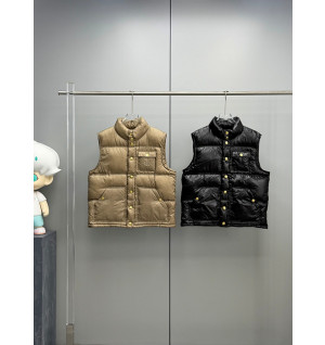 셀린느 클래식 패딩 베스트 (컬러 카멜, 블랙)