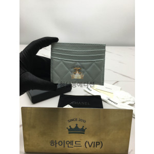 샤넬 25S 캐비어 카드홀더 AP4472 (컬러 민트)