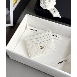 샤넬 25S 캐비어 카드홀더 AP4472 (컬러 화이트)