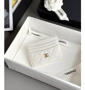 샤넬 25S 캐비어 카드홀더 AP4472 (컬러 화이트)