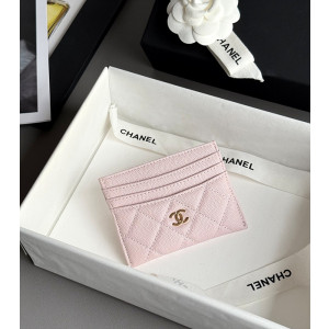 샤넬 25S 캐비어 카드홀더 AP4472 (컬러 핑크)
