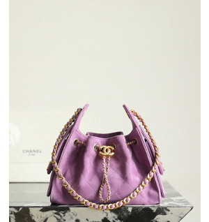 샤넬 25C 크루즈 뉴 호보백 미니 스웨이드 (25백)