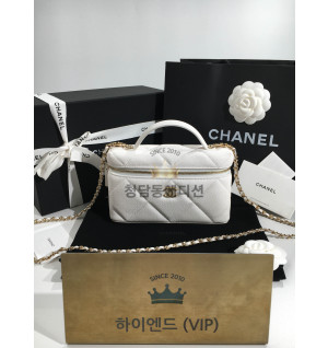 샤넬 25K 빅 퀼팅 탑핸들 베니티 체인백