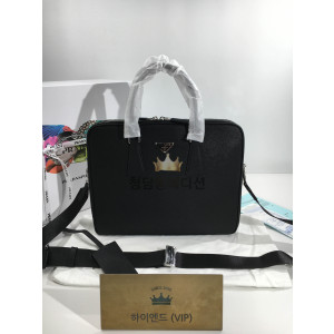 프라다 사피아노 레더 브리프케이스 숄더백 서류가방 2VE022 (기본 숄더끈.ver)