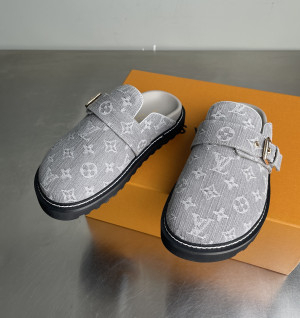 루이비통 코지 플랫 컴포트 클로그 (남녀공용)