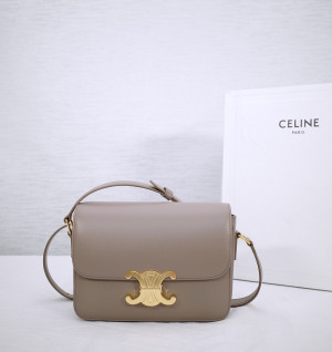 셀린느 트리오페 숄더백 틴 (컬러 페블)